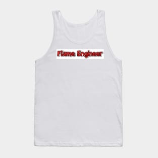 Flame Engineer logo Tank Top